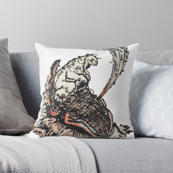 Arctic Antics Throw Pillow