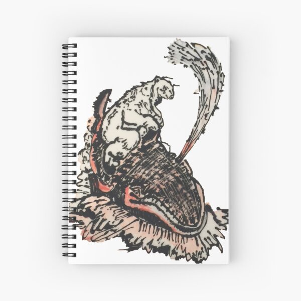 Arctic Antics Spiral Notebook