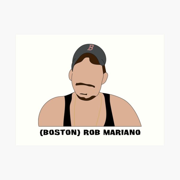 (Boston) Rob Mariano Art Print