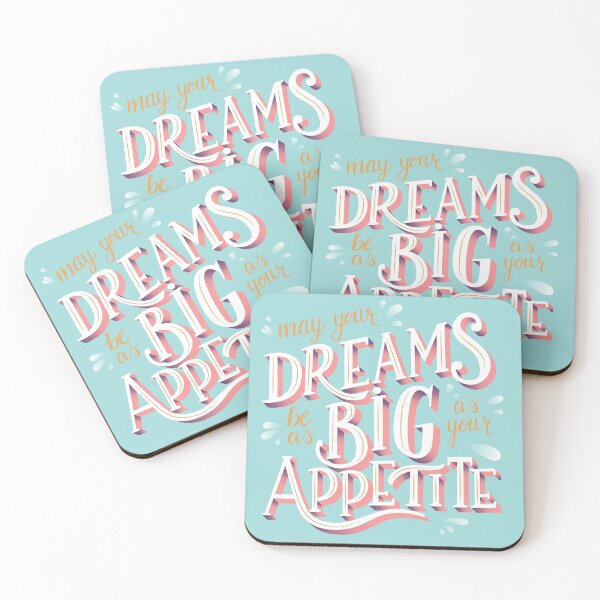 Item preview, May your dreams be as big as your appetite designed and sold by BlueLela.