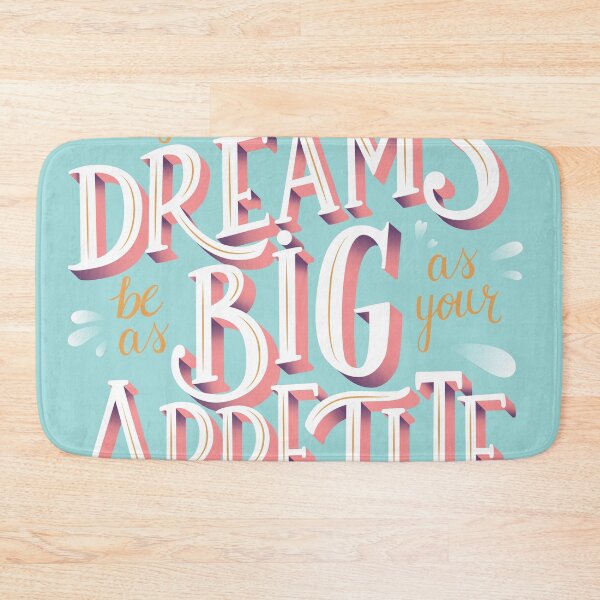 Item preview, May your dreams be as big as your appetite designed and sold by BlueLela.