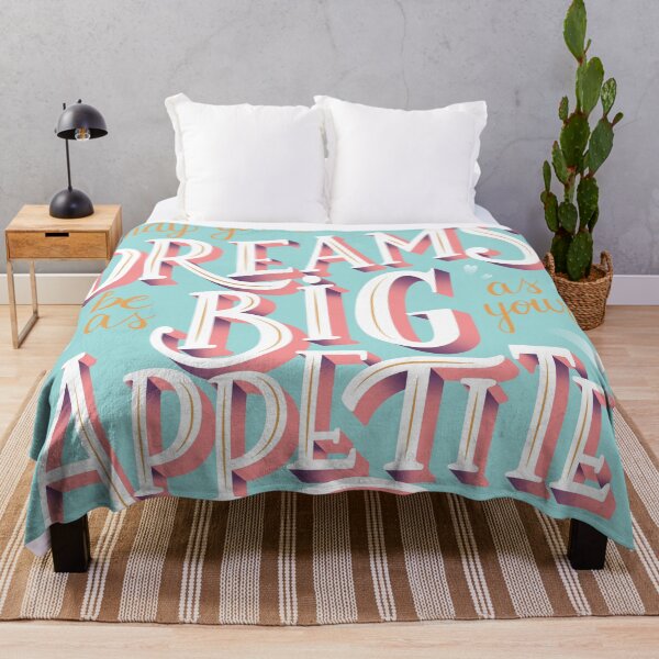 Item preview, May your dreams be as big as your appetite designed and sold by BlueLela.