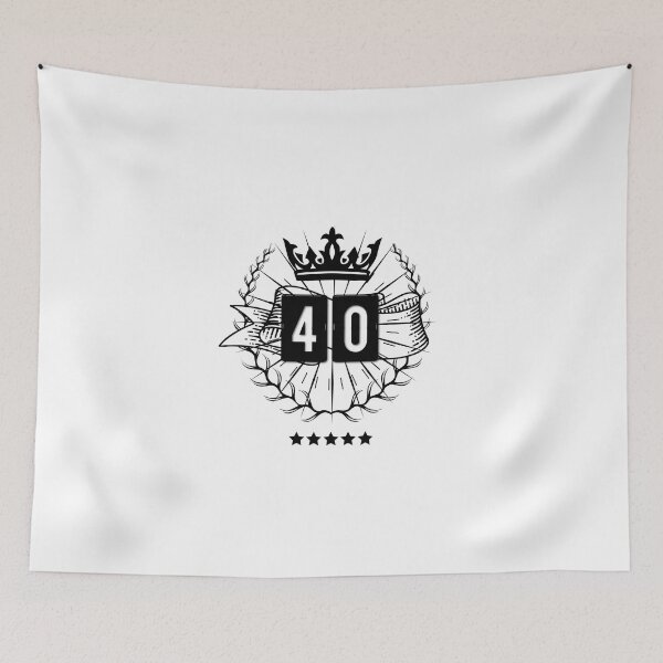 Item preview, 40! 40th birthday designed and sold by Cutebutfunny.