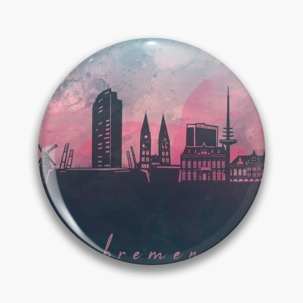 Item preview, bremen skyline  designed and sold by BekimART2.