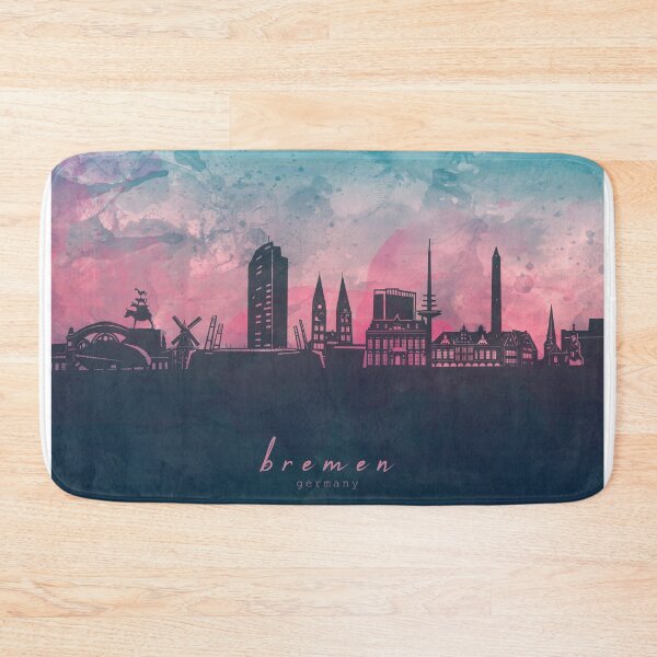 Item preview, bremen skyline  designed and sold by BekimART2.