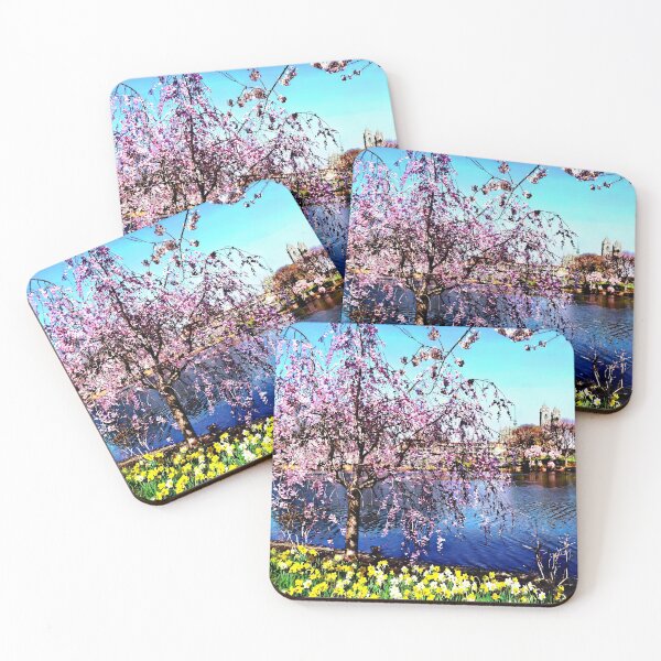 Item preview, Newark NJ - Branch Brook Park in Spring designed and sold by Susan Savad.