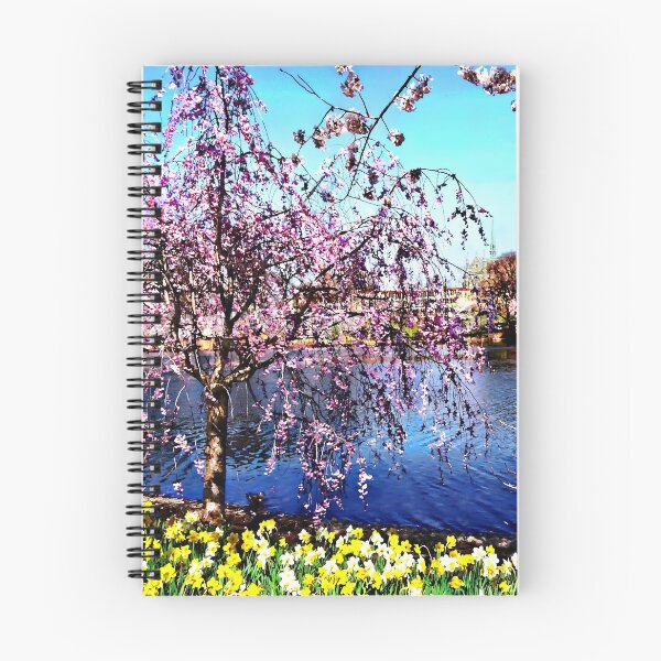 Item preview, Newark NJ - Branch Brook Park in Spring designed and sold by Susan Savad.
