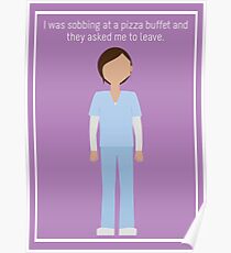 Ann Perkins: "Pizza Buffet" Poster