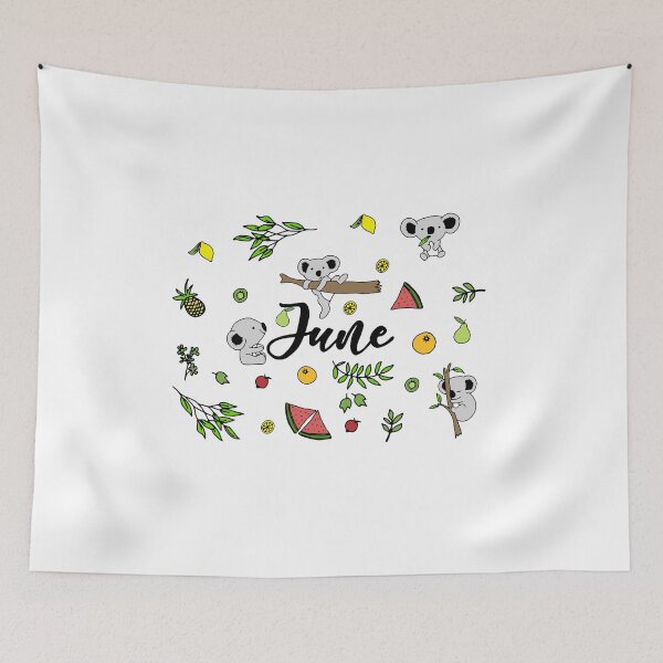 Item preview, Birth Month - June with Koala designed and sold by leancircuit.