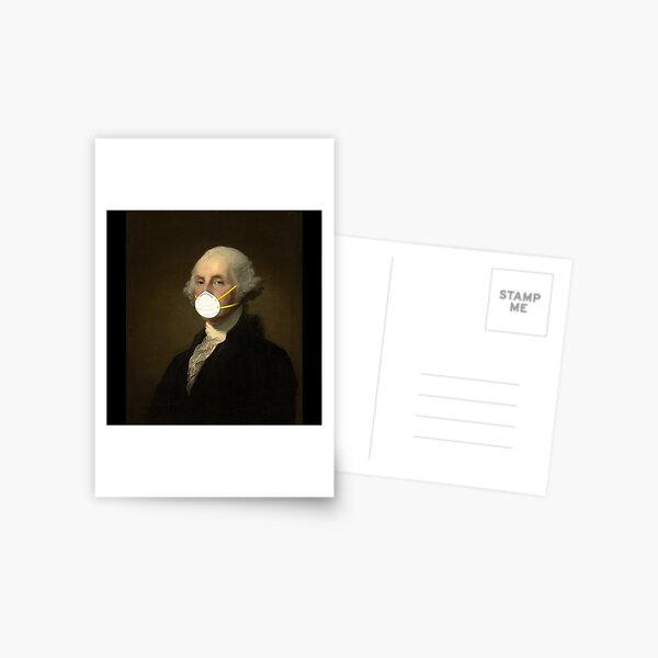 George Washington: Masked Postcard