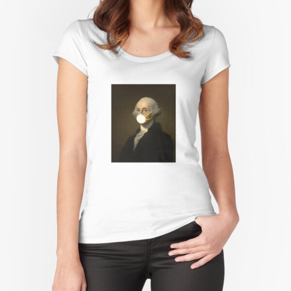 George Washington: Masked Fitted Scoop T-Shirt