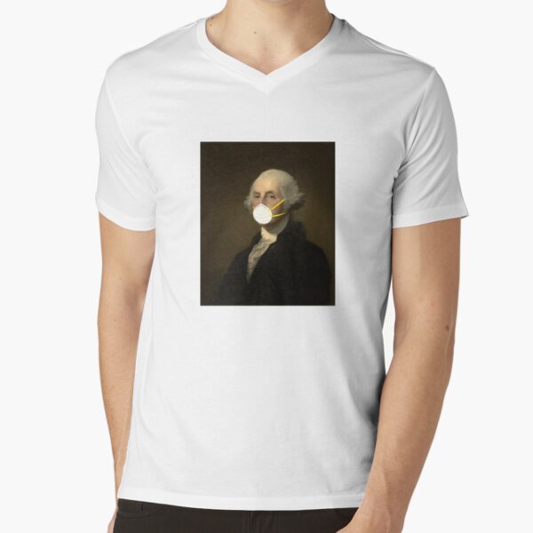 George Washington: Masked V-Neck T-Shirt