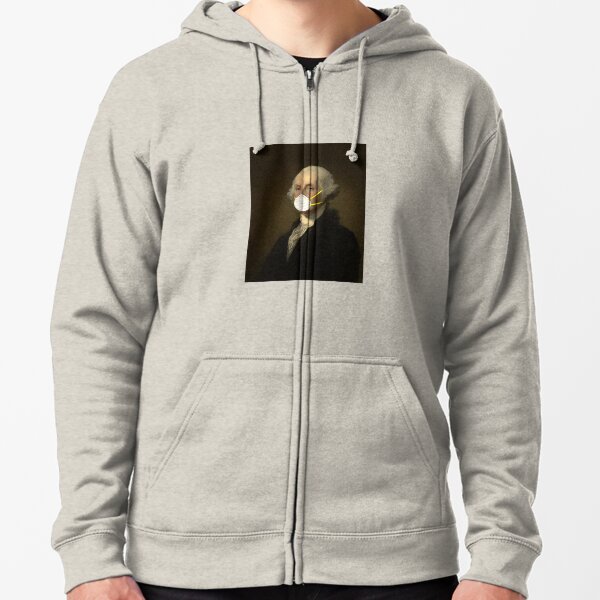 George Washington: Masked Zipped Hoodie