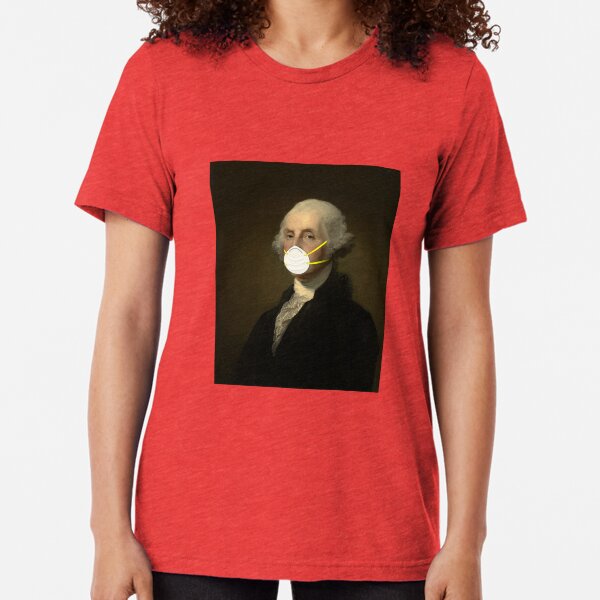 George Washington: Masked Tri-blend T-Shirt