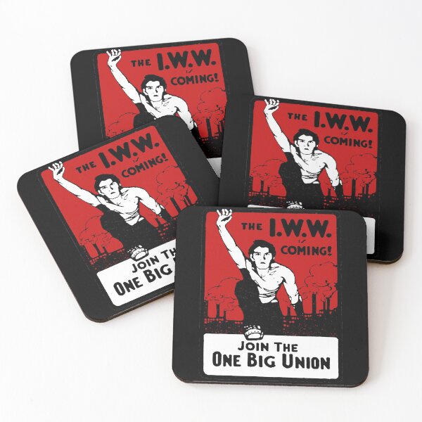 Item preview, Join The One Big Union - Industrial Workers of the World, Socialist, Anarchist designed and sold by SpaceDogLaika.