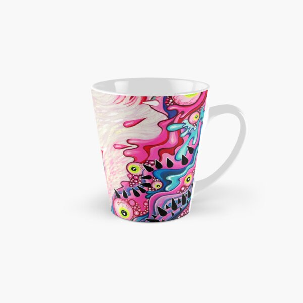 Glitterwolf Acrylic Painting Tall Mug