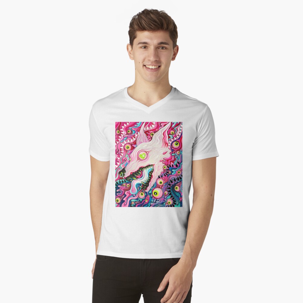 Item preview, V-Neck T-Shirt designed and sold by cloudsover31.