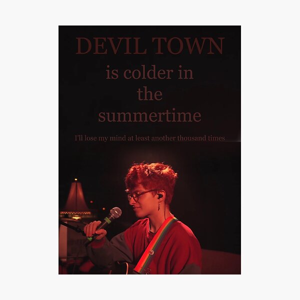 Item preview, Devil Town - Cavetown designed and sold by sirsnufkin.