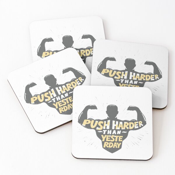 Item preview, Push harder than yesterday. designed and sold by SalimLeo.