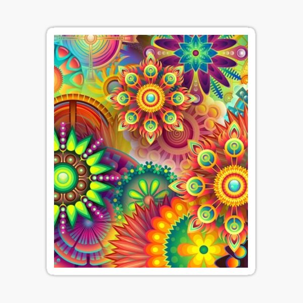Psychedelic Madness Sticker