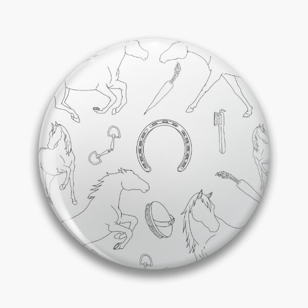 Item preview, Equestrian life horse pattern  designed and sold by izzycorrea.