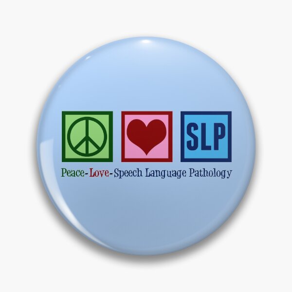 Item preview, Peace Love Speech Language Pathology designed and sold by Epic Love Designs.