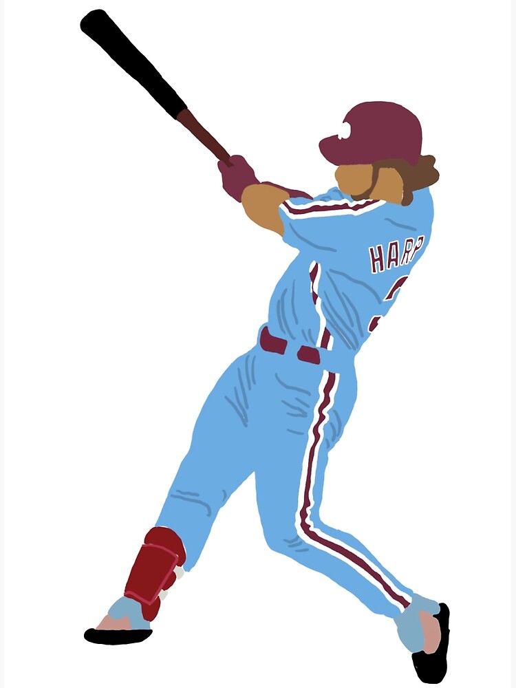 Bryce Harper Walkoff Grandslam  Poster for Sale by athleteart20