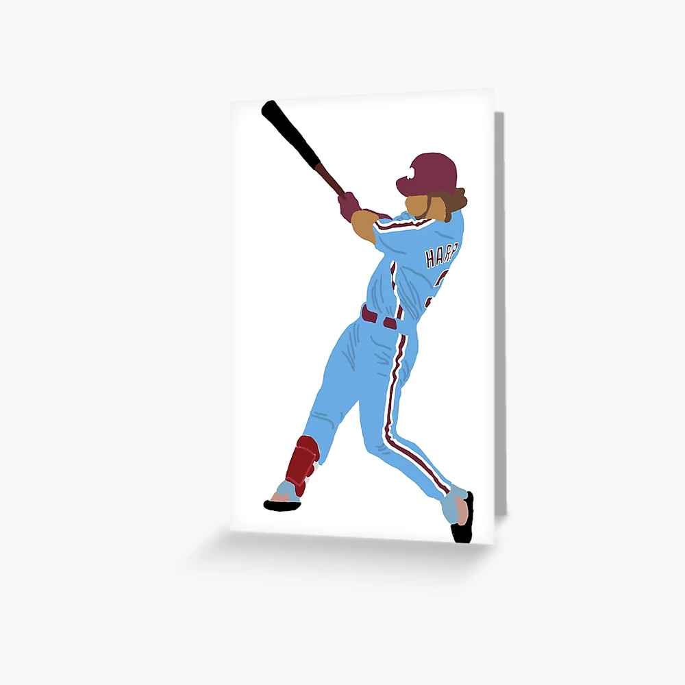 Mike Trout Jersey  Greeting Card for Sale by athleteart20