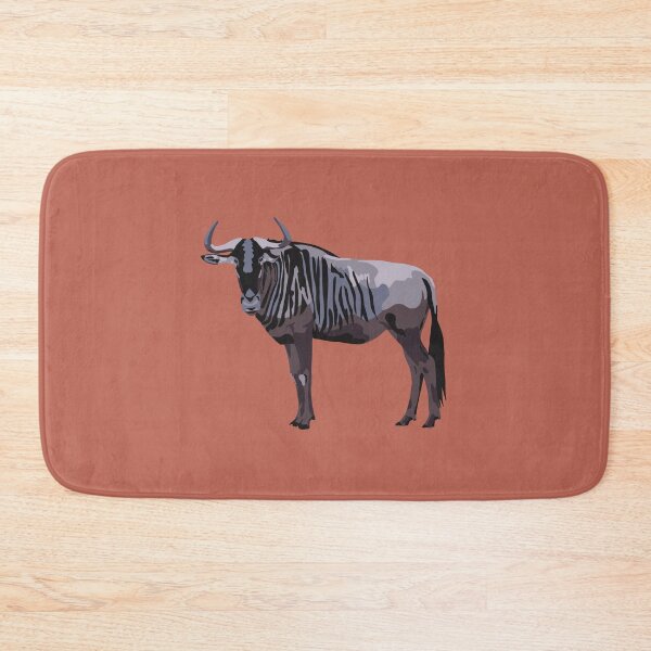 Item preview, Wildebeest portrait designed and sold by GeoCreate.
