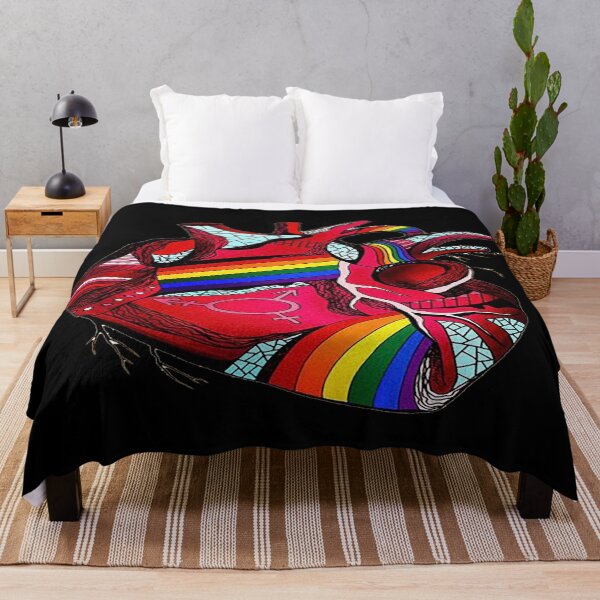 Item preview, The best design with a LGBT rainbow heart designed and sold by Omeris.