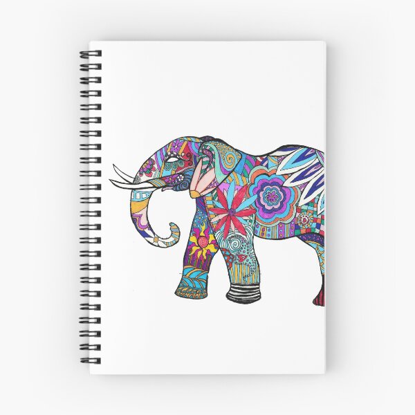 Item preview, Psychedelic Pachyderm  designed and sold by Alliecat Arts.