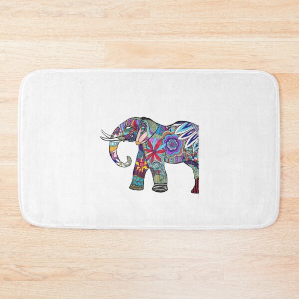 Item preview, Psychedelic Pachyderm  designed and sold by Alliecat Arts.