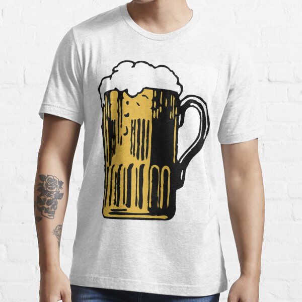 "Cold Beer" Tshirt for Sale by BeerBones Redbubble beer tshirts