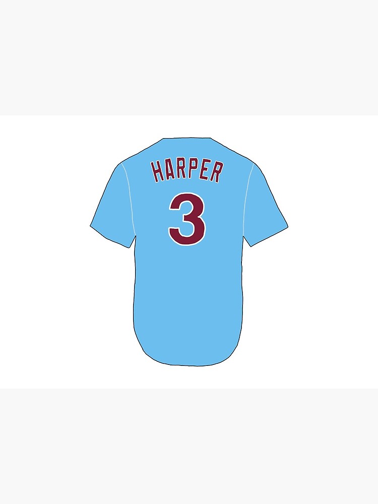 Bryce Harper Jersey  Greeting Card for Sale by athleteart20