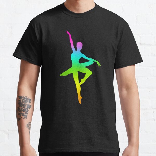 Abstract colorful ballerina  Classic T-Shirt
