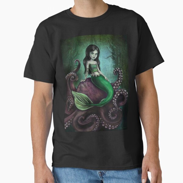 Item preview, Dark Mermaid Octopus designed and sold by DianaLevinArt.