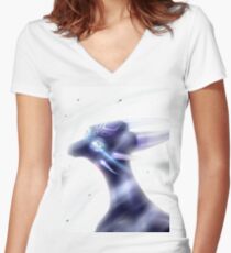 Cynder - Windy Women's Fitted V-Neck T-Shirt