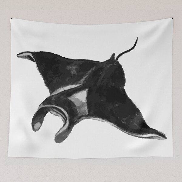 Item preview, Manta Ray Drawing designed and sold by sedrann15.