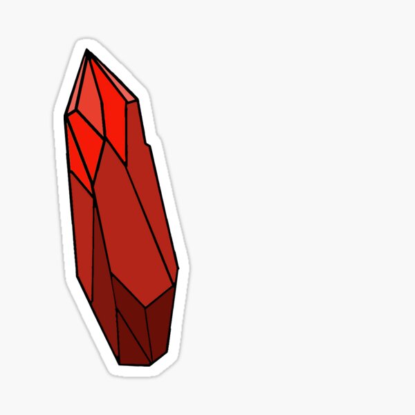 Red Kyber Crystal" for by Lunzer | Redbubble