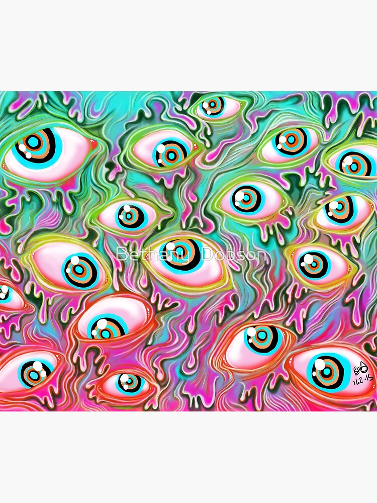 Eyeball Pattern - Color Alt by cloudsover31