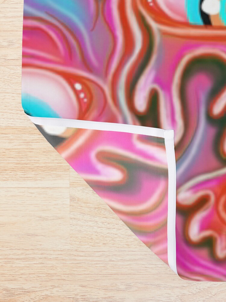 Alternate view of Eyeball Pattern - Color Alt Shower Curtain