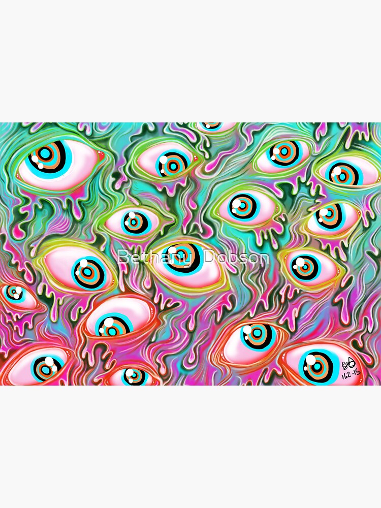 Eyeball Pattern - Color Alt by cloudsover31