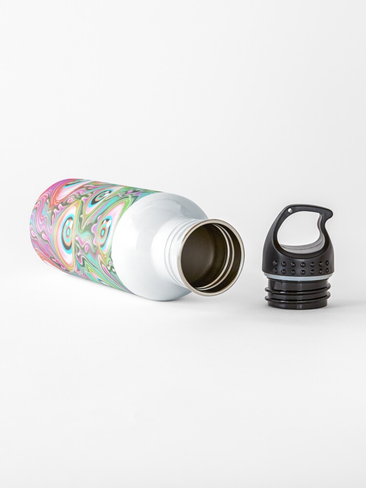 Alternate view of Eyeball Pattern - Color Alt Water Bottle