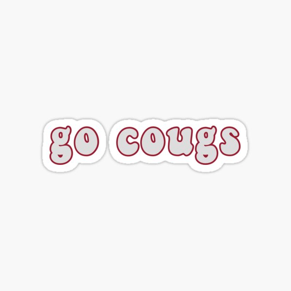 Go Cougs Sticker
