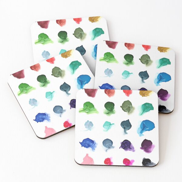 Item preview, Rainbow Ink Swatch Splotch designed and sold by Elizabeth  Karlson.