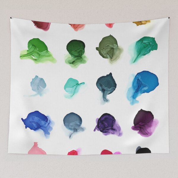 Item preview, Rainbow Ink Swatch Splotch designed and sold by Elizabeth  Karlson.