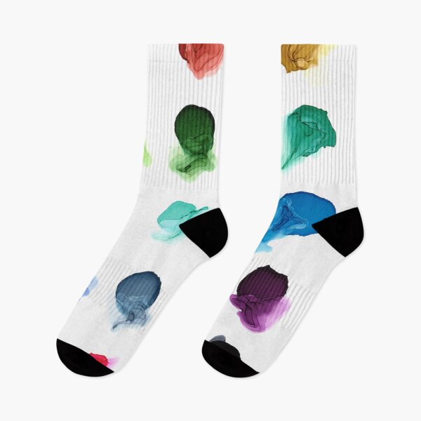Item preview, Rainbow Ink Swatch Splotch designed and sold by Elizabeth  Karlson.