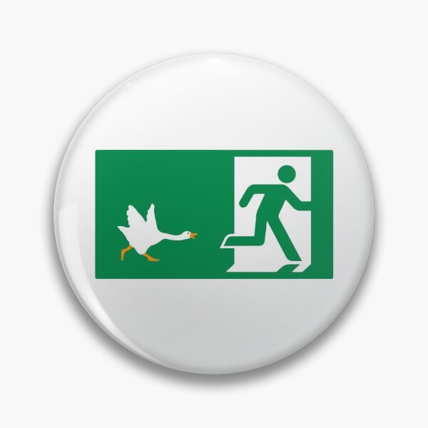 Item preview, Untitled Goose Game Emergency Exit designed and sold by thetshirtworks.