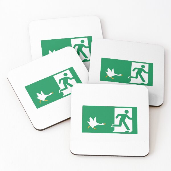 Item preview, Untitled Goose Game Emergency Exit designed and sold by thetshirtworks.