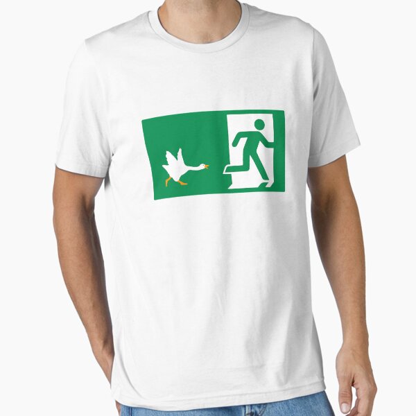 Item preview, Untitled Goose Game Emergency Exit designed and sold by thetshirtworks.